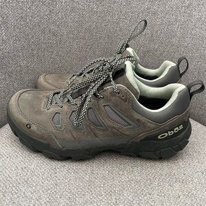 OBOZ- woman’s size 7 Sawtooth X Low Waterproof hiking shoes.